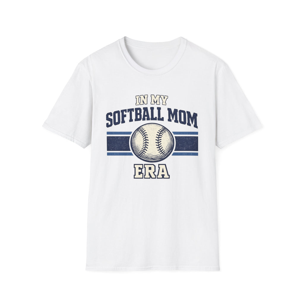 "In My Softball Mom Era" - Vintage Mom Tee