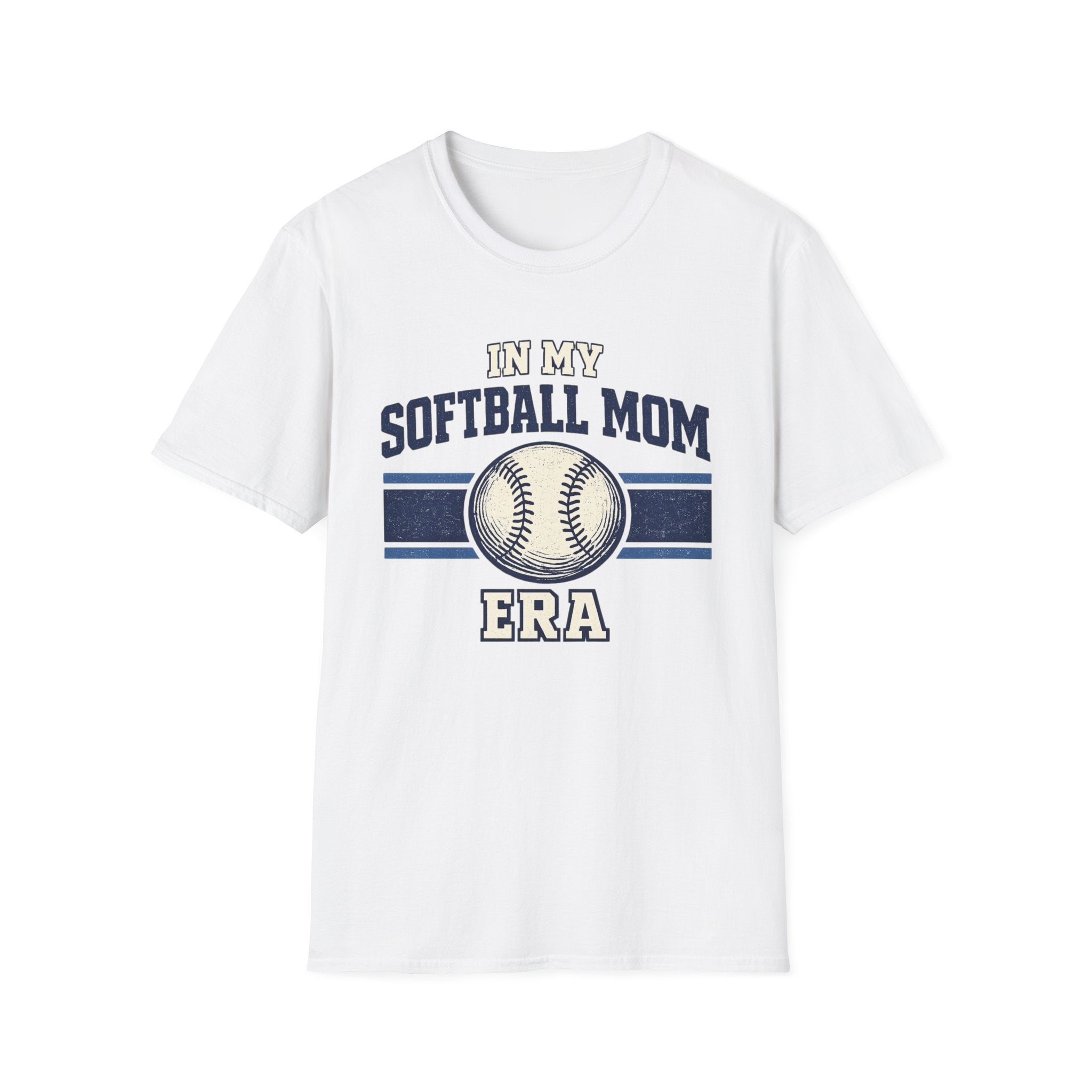 "In My Softball Mom Era" - Vintage Mom Tee