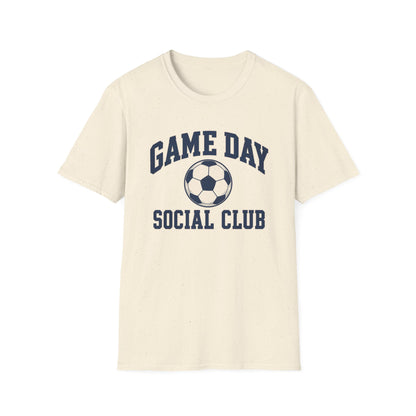 Game Day Social Club Soccer T-Shirt