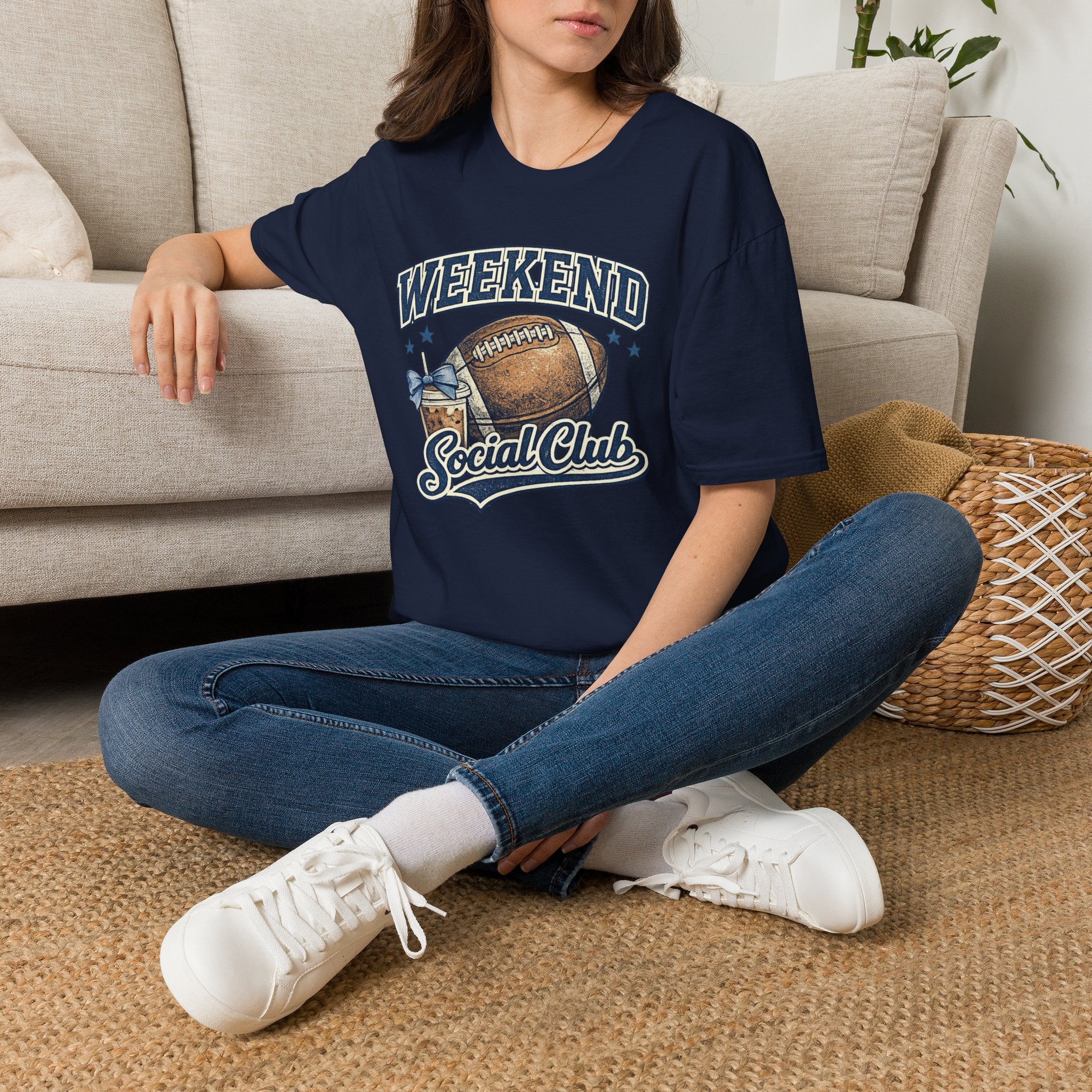 Weekend Social Club - Football Mom Tee