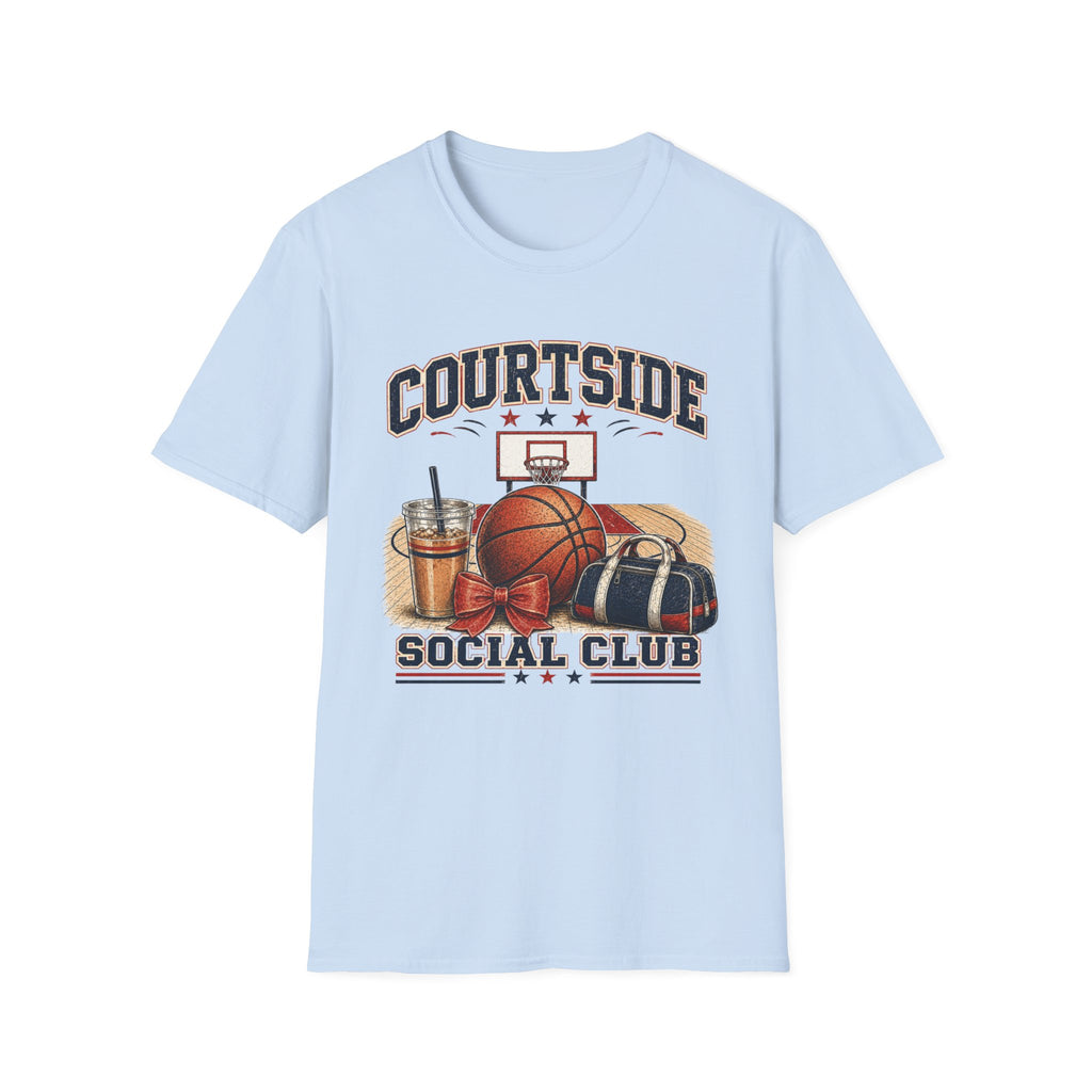 Courtside Social Club - Basketball Vibes Tee