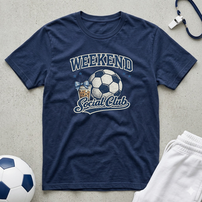 Weekend Social Club Soccer T-Shirt
