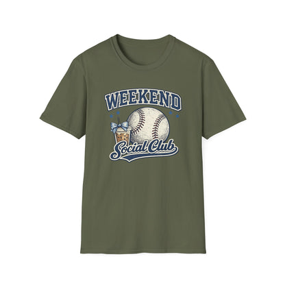 Baseball Weekend Social Club T-Shirt