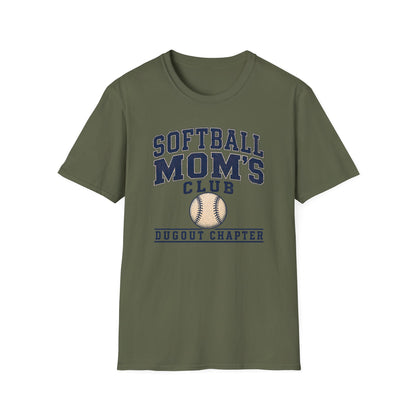 Softball Mom’s Club: Dugout Chapter T-Shirt
