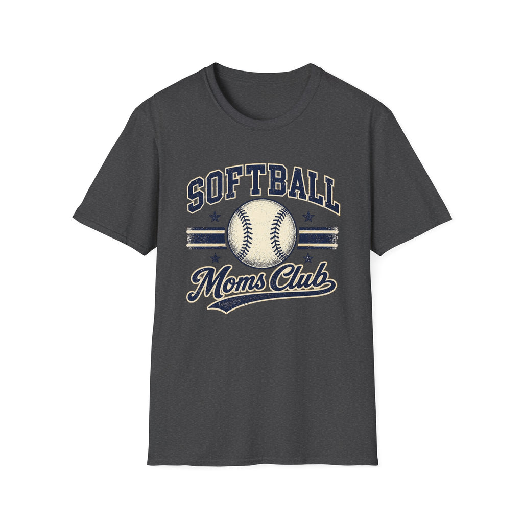 Softball Moms Club — Vintage Softball Tee