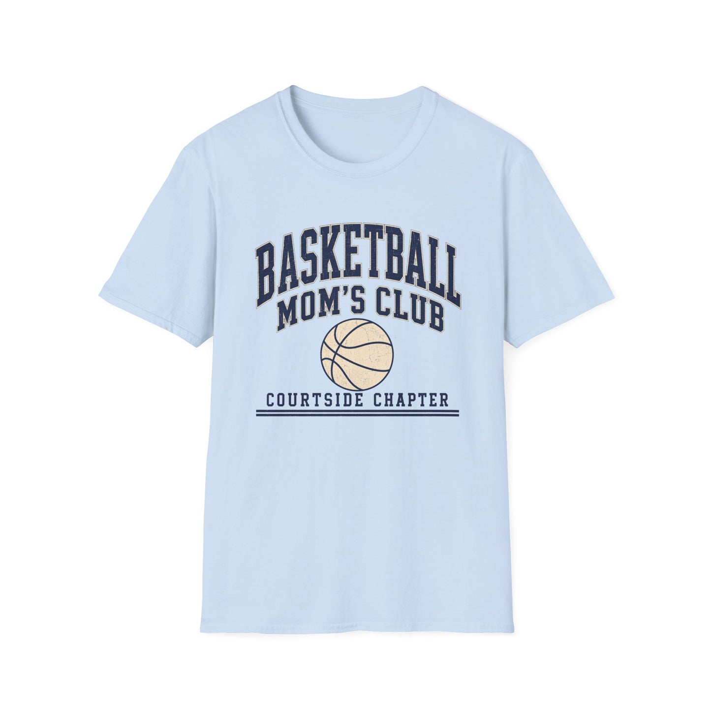 Basketball Mom's Club: Courtside Chapter T-Shirt