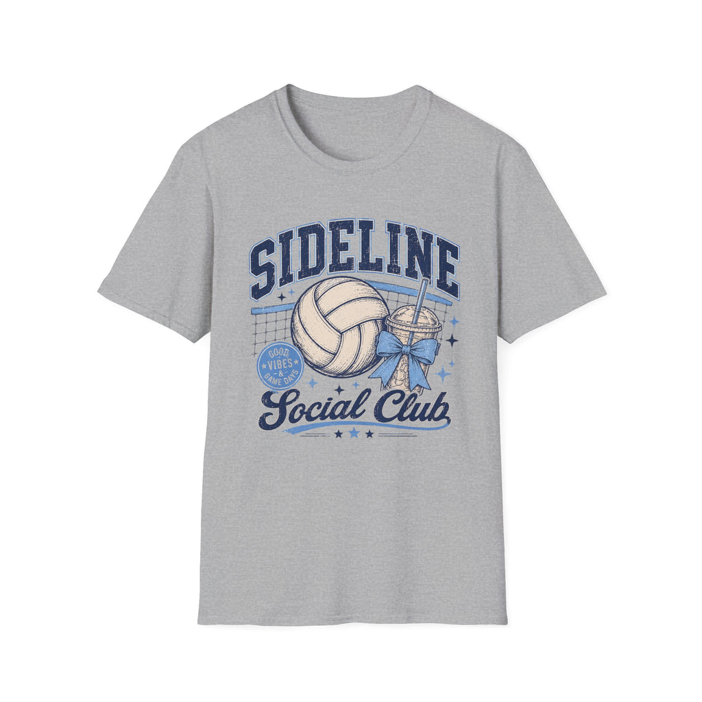 Sideline Social Club  — Vintage Volleyball Tee
