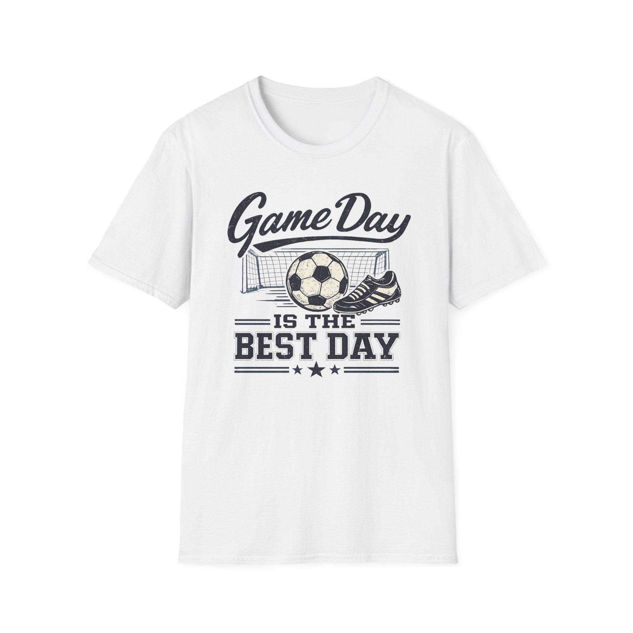 "Game Day is the Best Day" - Vintage Soccer Tee