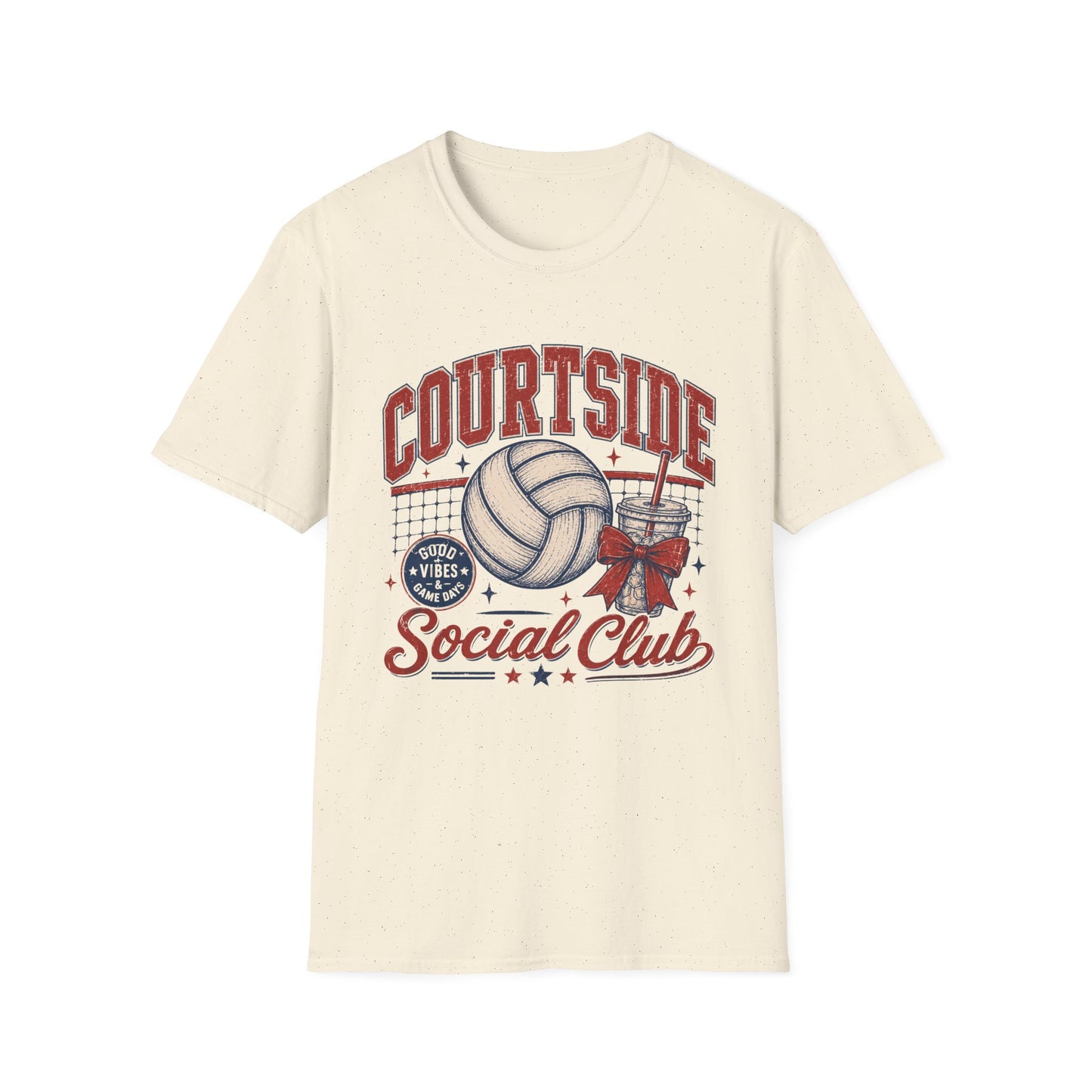 Courtside Social Club Volleyball T-Shirt