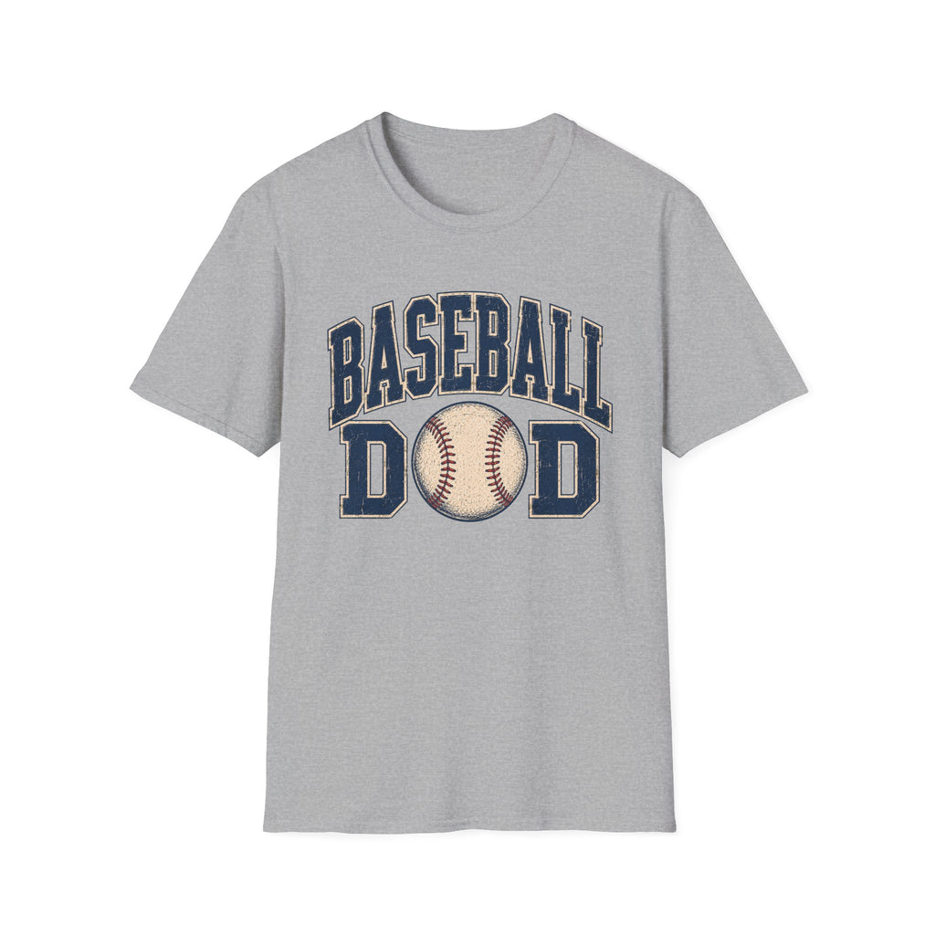 Baseball Dad - Vintage Tee for Dads