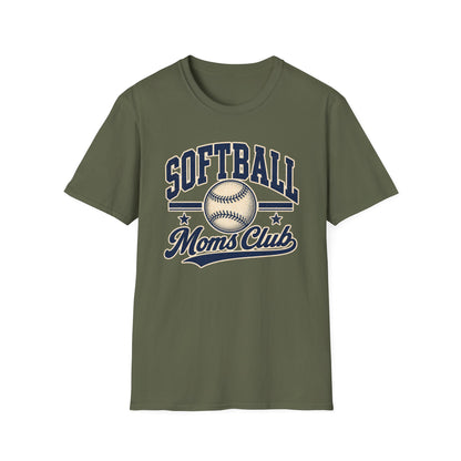 Softball Mom's Club T-Shirt