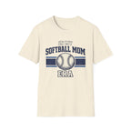 "In My Softball Mom Era" - Vintage Mom Tee