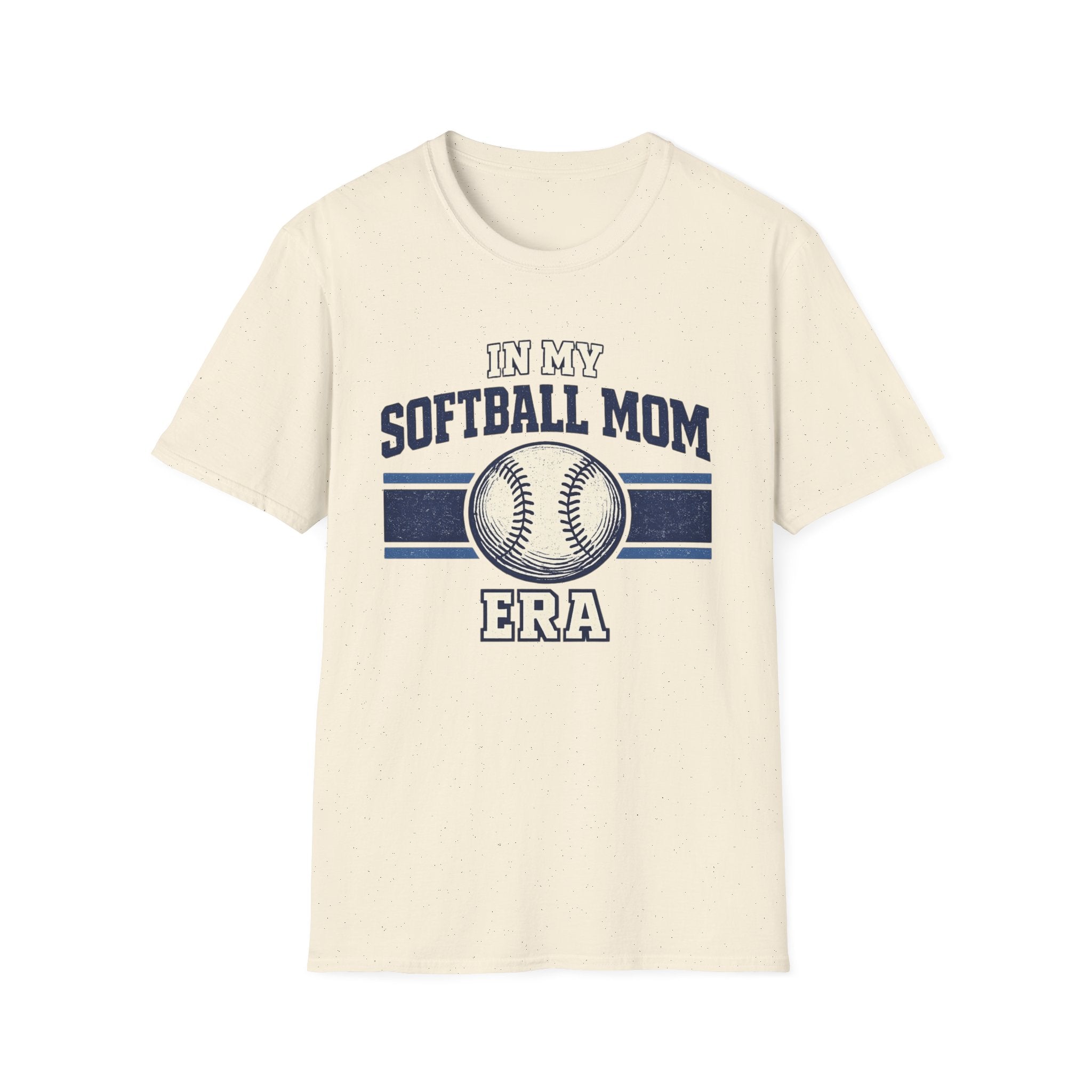 "In My Softball Mom Era" - Vintage Mom Tee