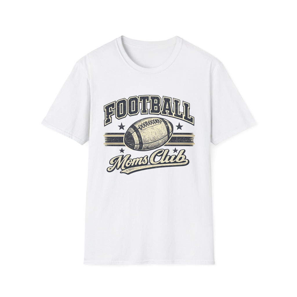 Football Moms Club— Vintage Football Tee