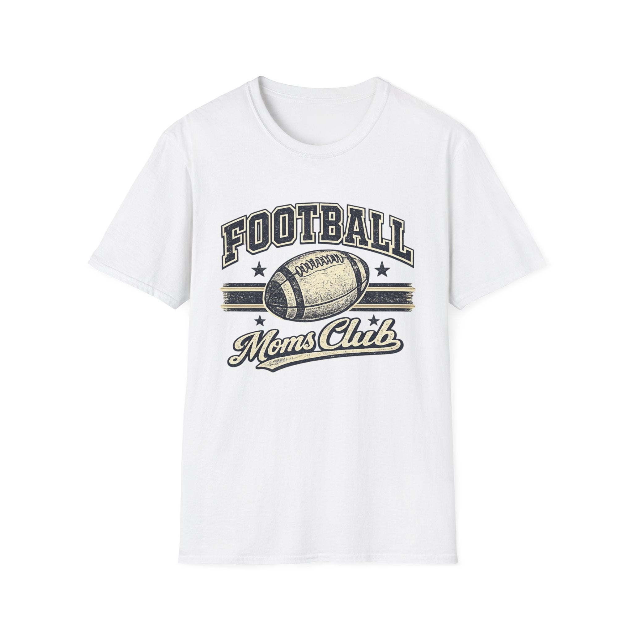 Football Moms Club— Vintage Football Tee