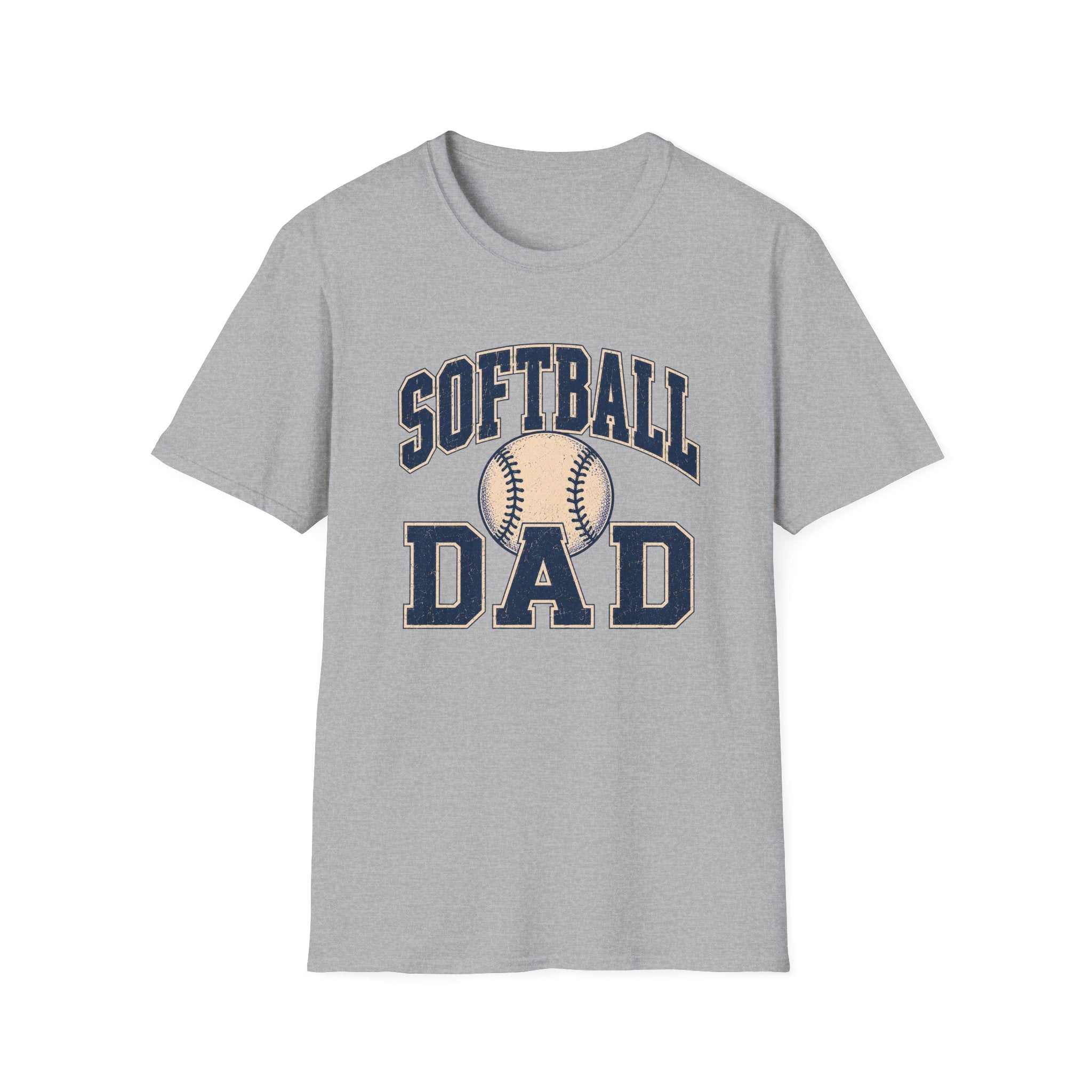 Softball Dad - Vintage Dad Tee