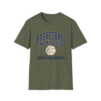 Basketball Mom's Club: Courtside Chapter T-Shirt