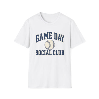 Game Day Social Club Baseball T-Shirt