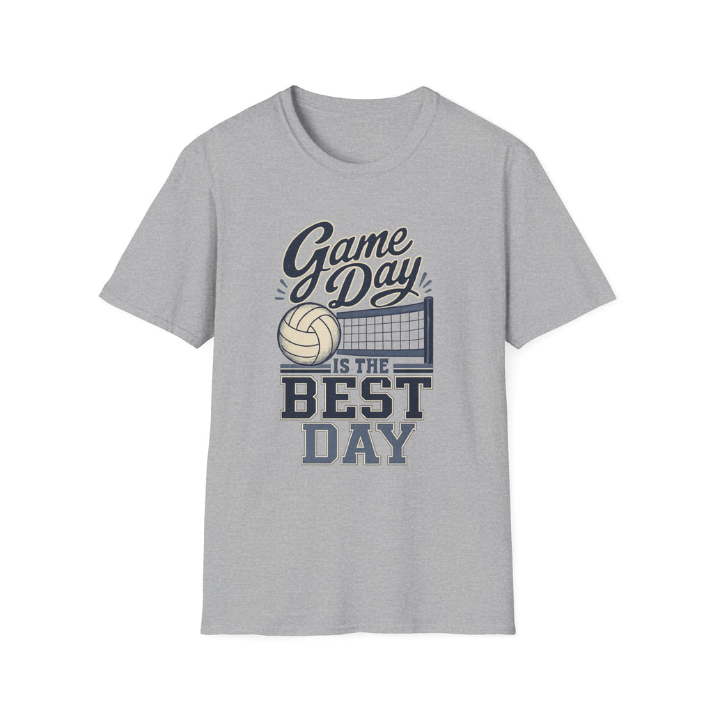 "Game Day Is The Best Day" - Vintage Volleyball Tee