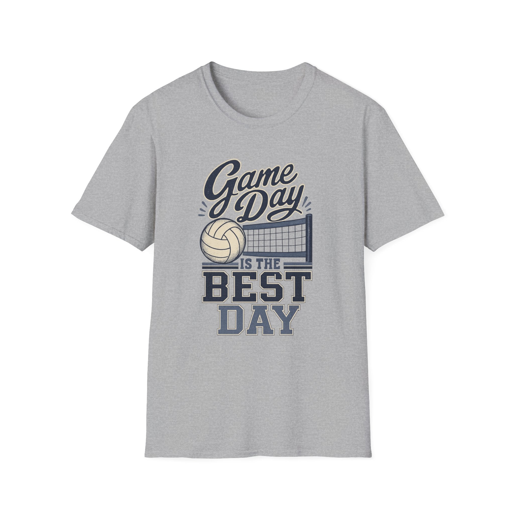 "Game Day Is The Best Day" - Vintage Volleyball Tee