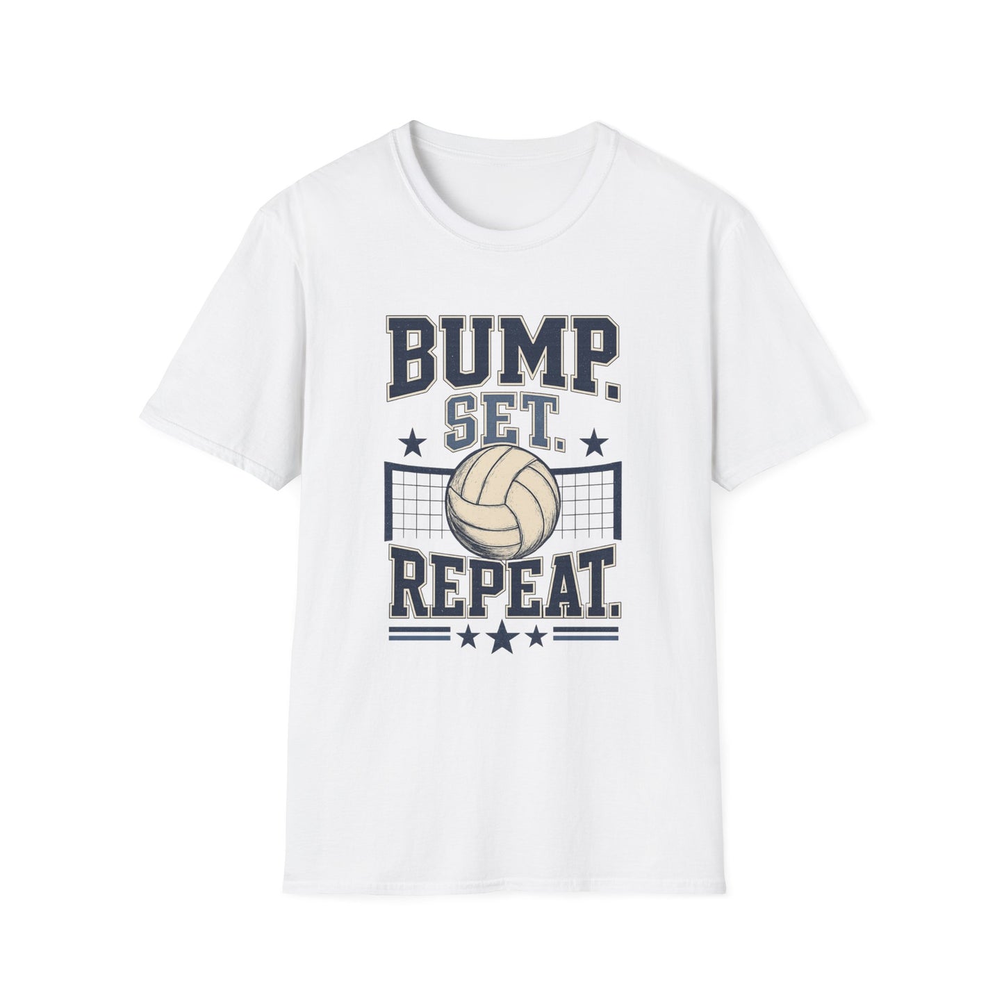 Bump. Set. Repeat. Volleyball T-Shirt