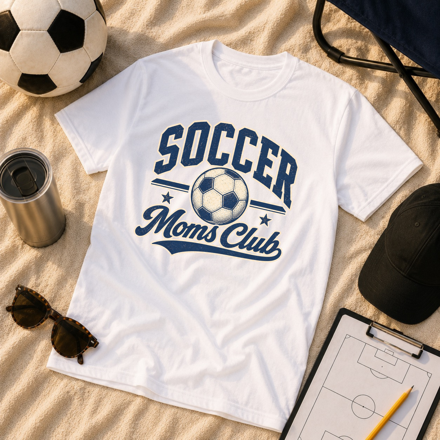 Soccer Mom's Club T-Shirt