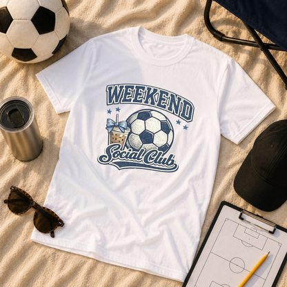 Weekend Social Club Soccer T-Shirt