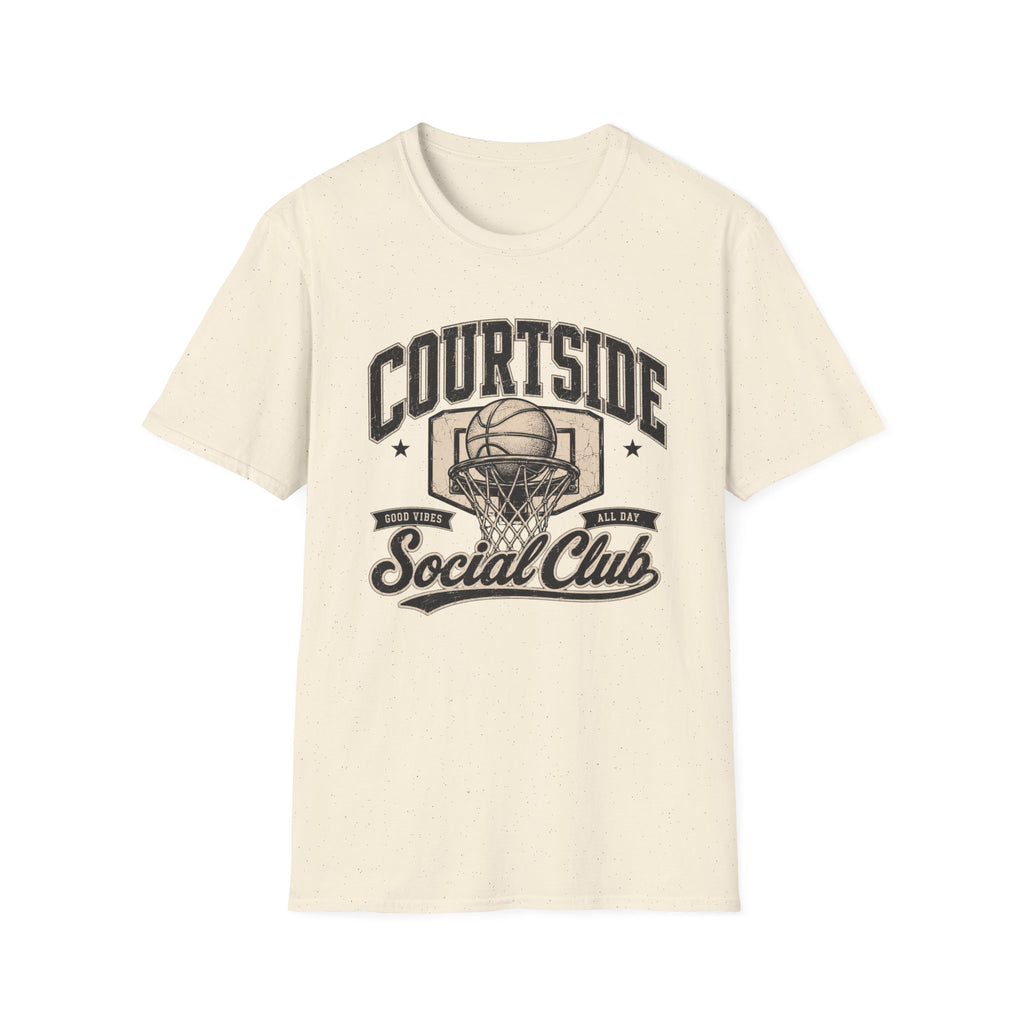 Courtside Social Club -  Vintage Basketball Tee