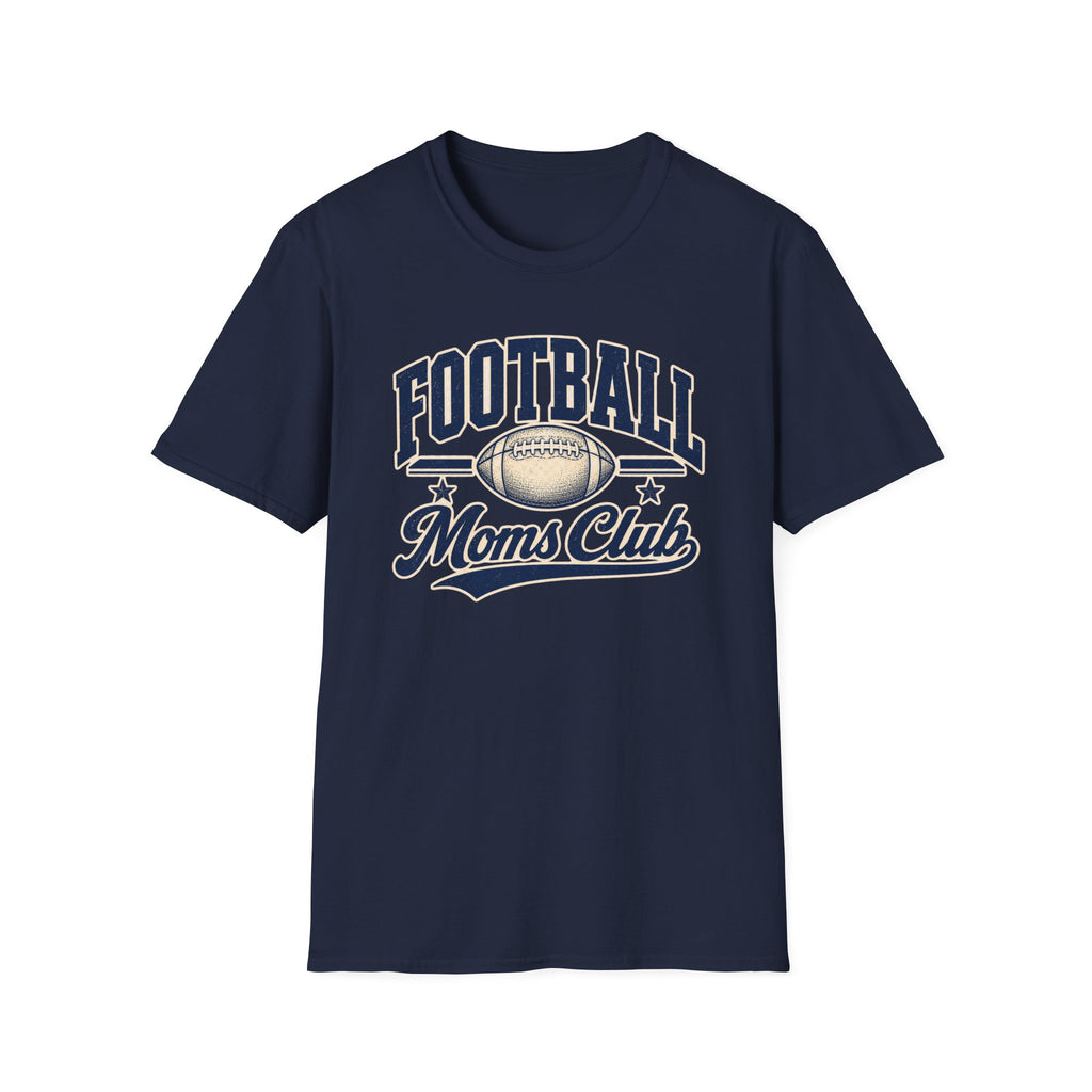 Football Moms Club - Vintage Mom Tee