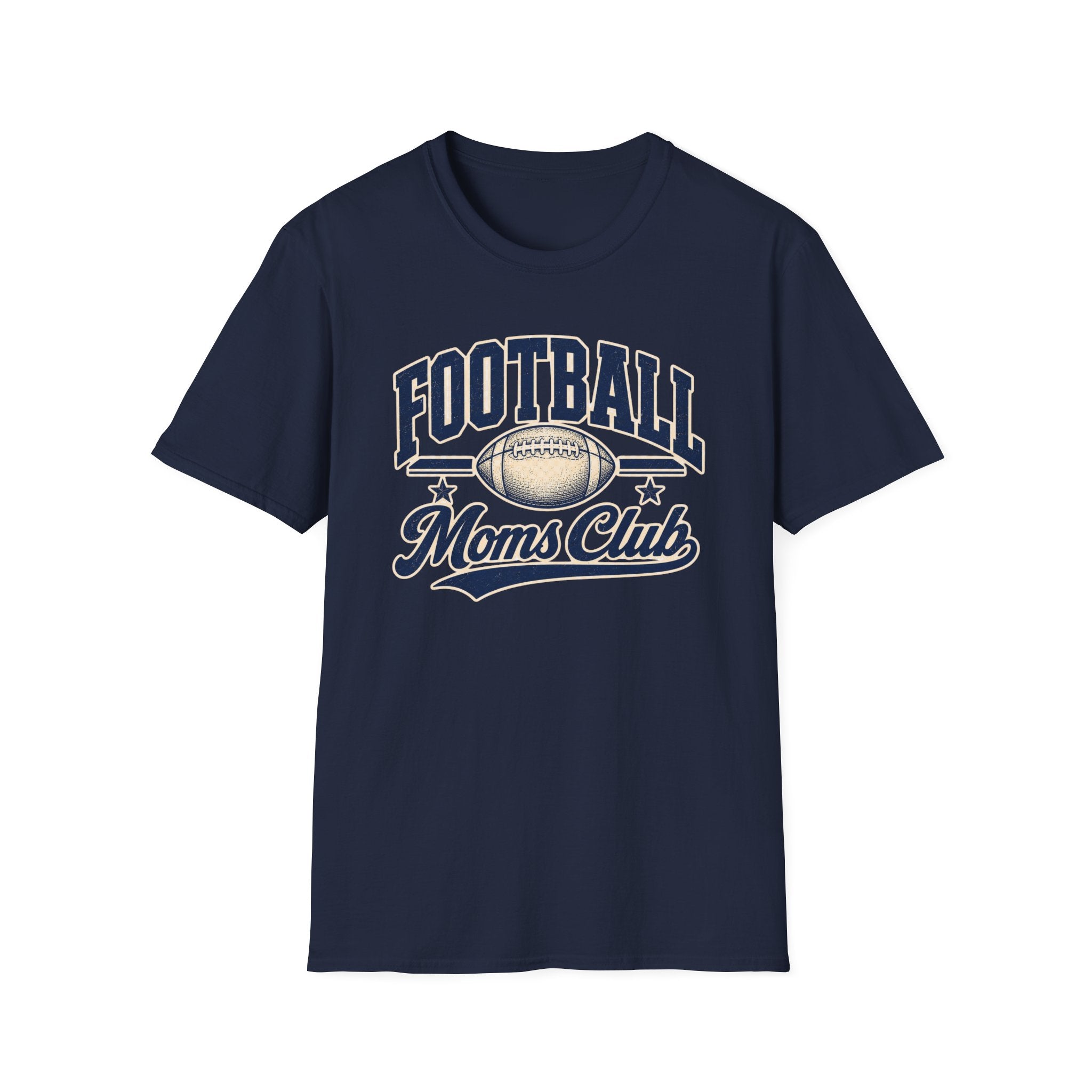 Football Moms Club - Vintage Mom Tee