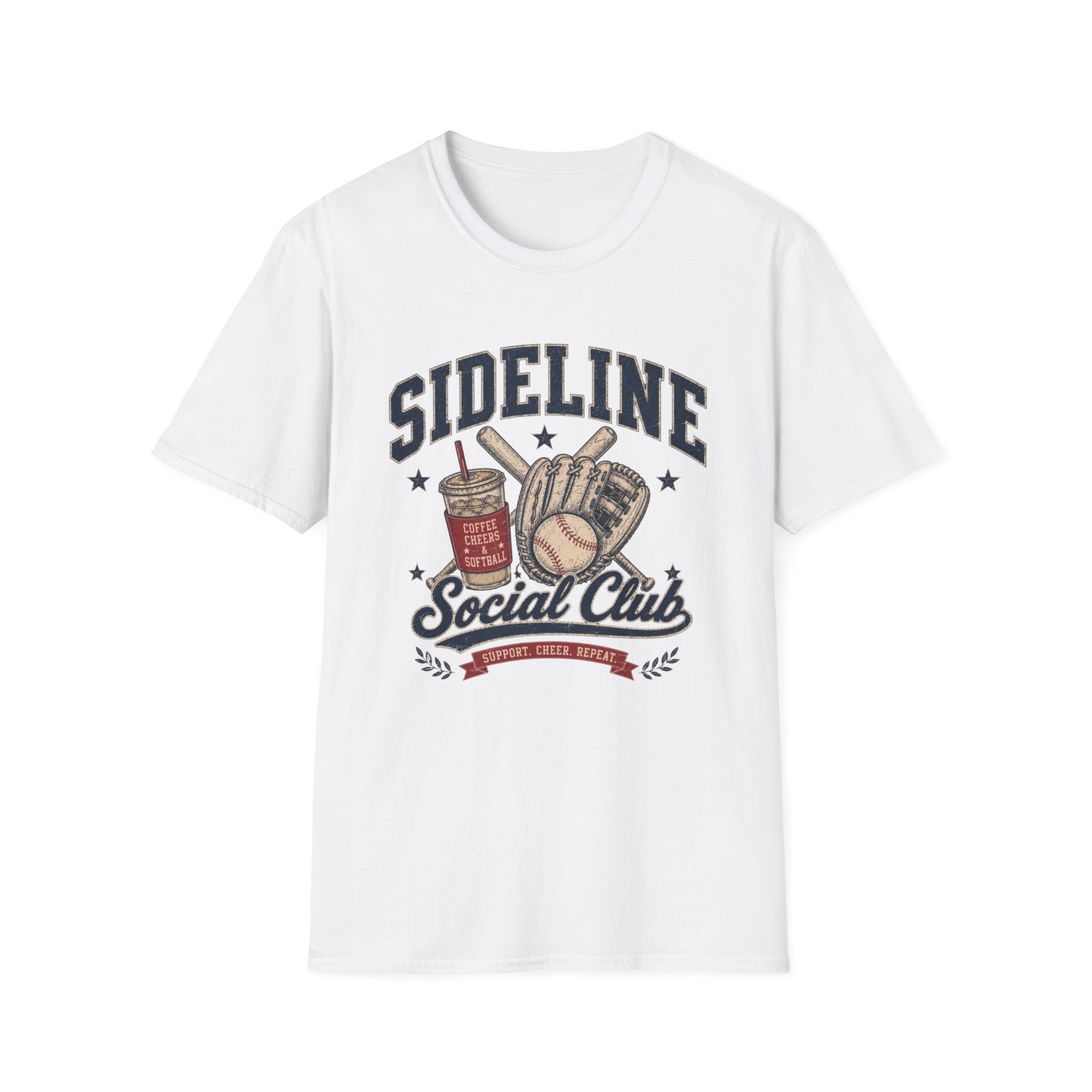 Sideline Social Club Softball T-Shirt