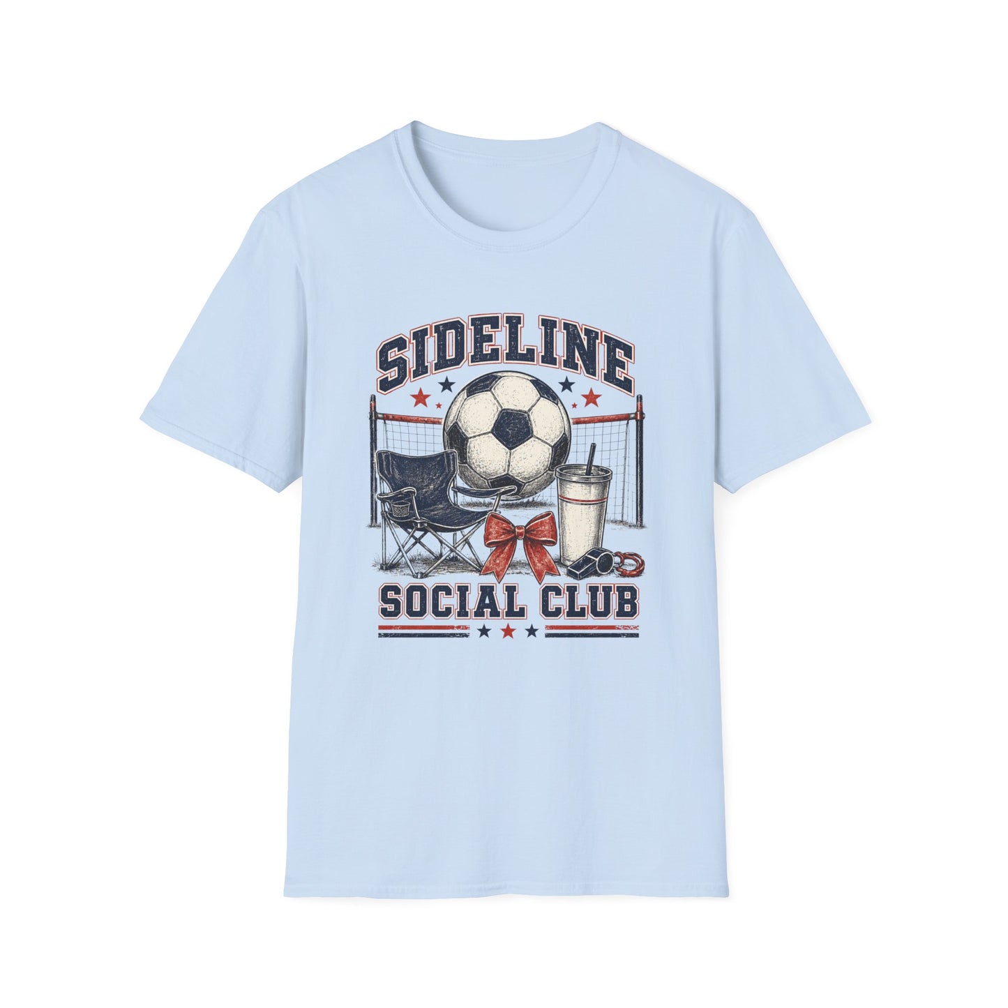 Sideline Social Club Soccer T-Shirt