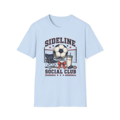 Sideline Social Club Soccer T-Shirt