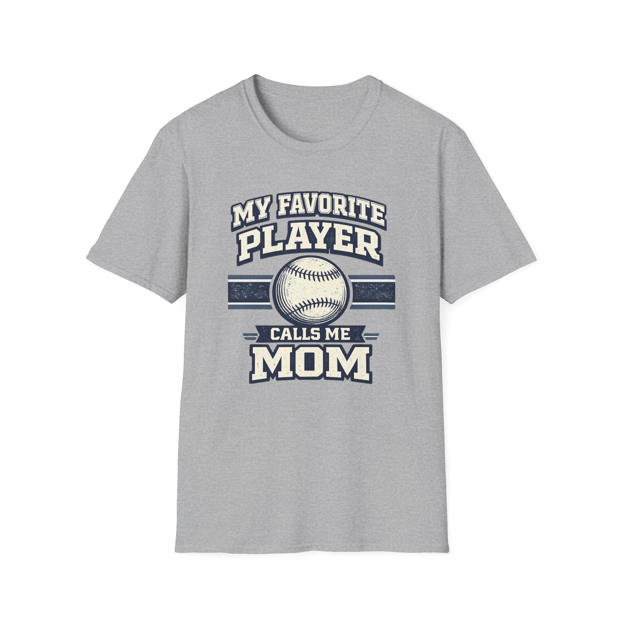 “My Favorite Player Calls Me Mom” - Vintage Baseball Tee