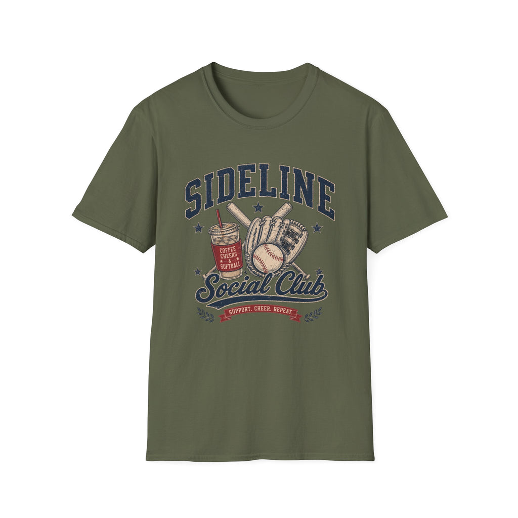 Sideline Social Club - Vintage Softball Tee