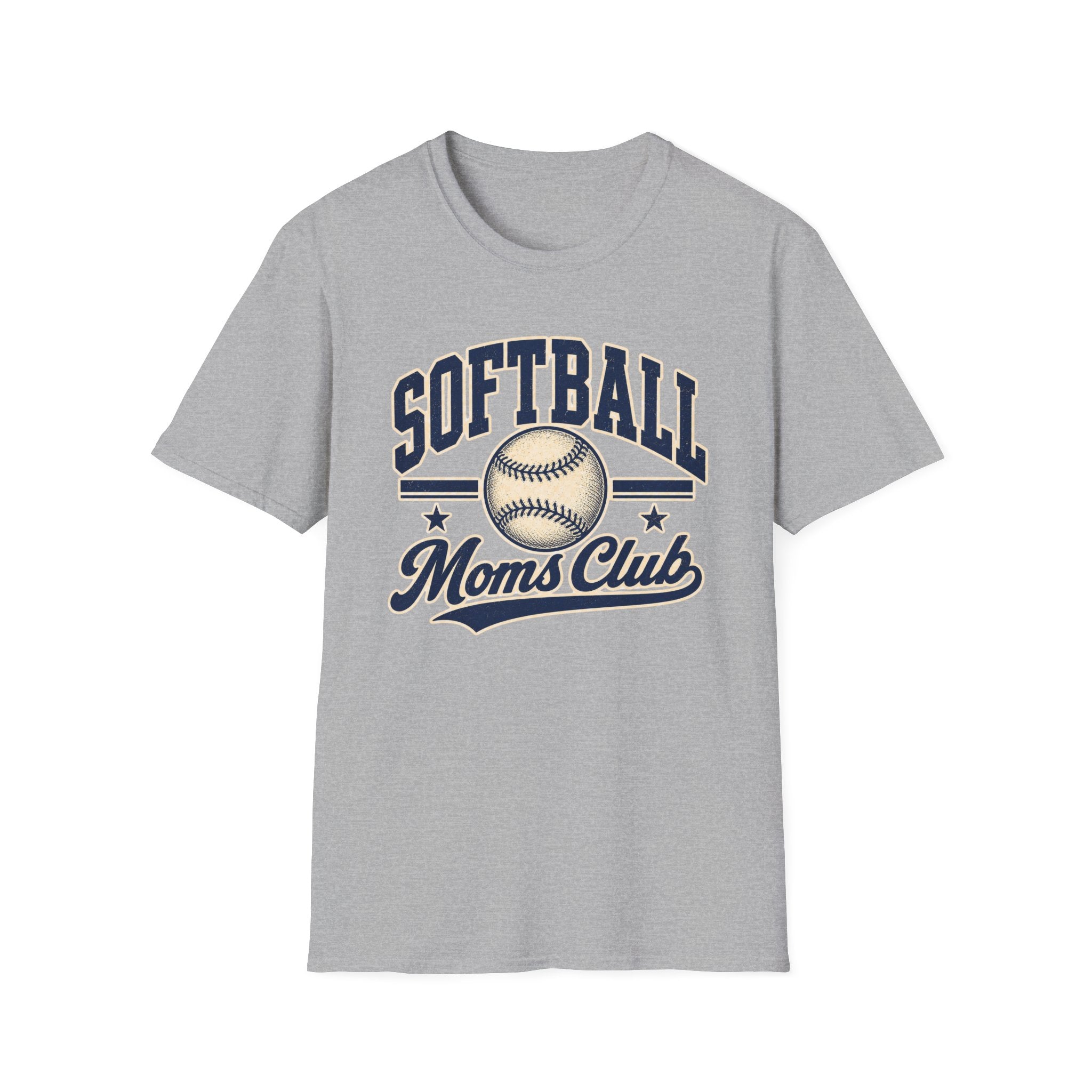 Softball Moms Club - Vintage Mom Tee