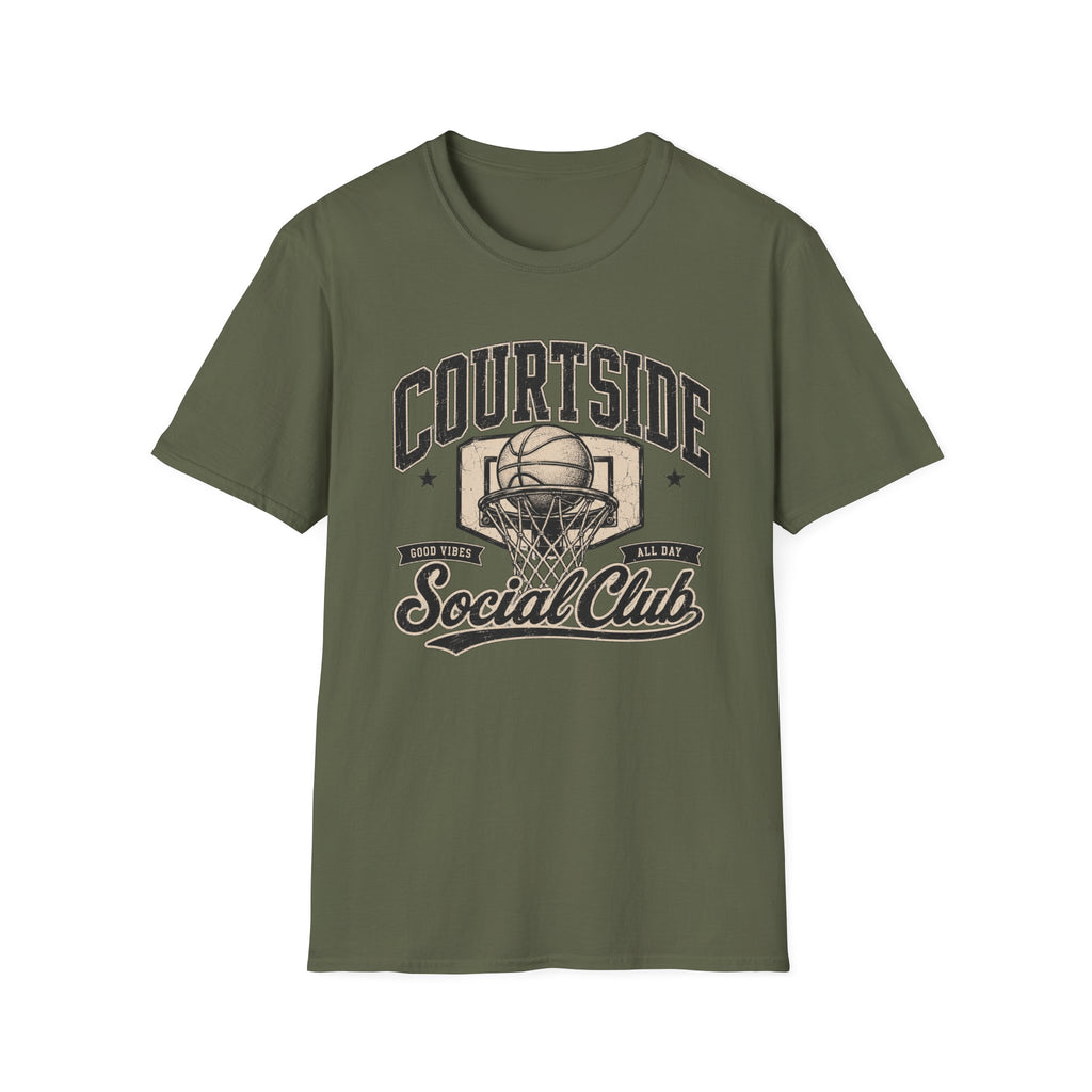 Courtside Social Club -  Vintage Basketball Tee