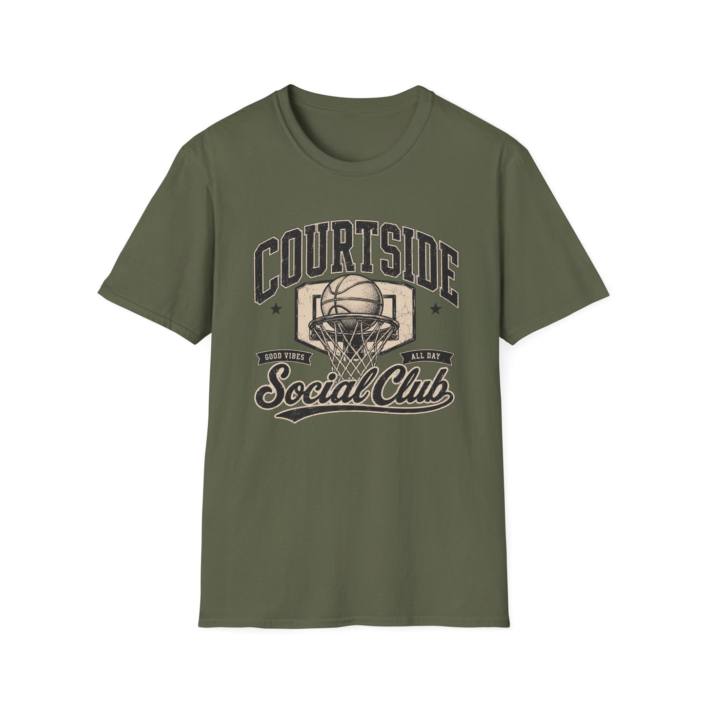 Courtside Basketball Social Club T-Shirt