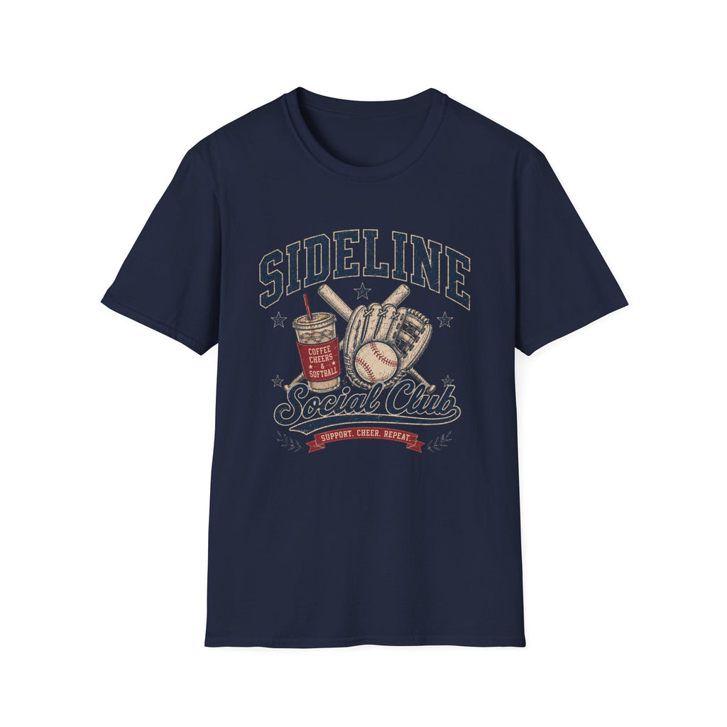Sideline Social Club - Vintage Softball Tee