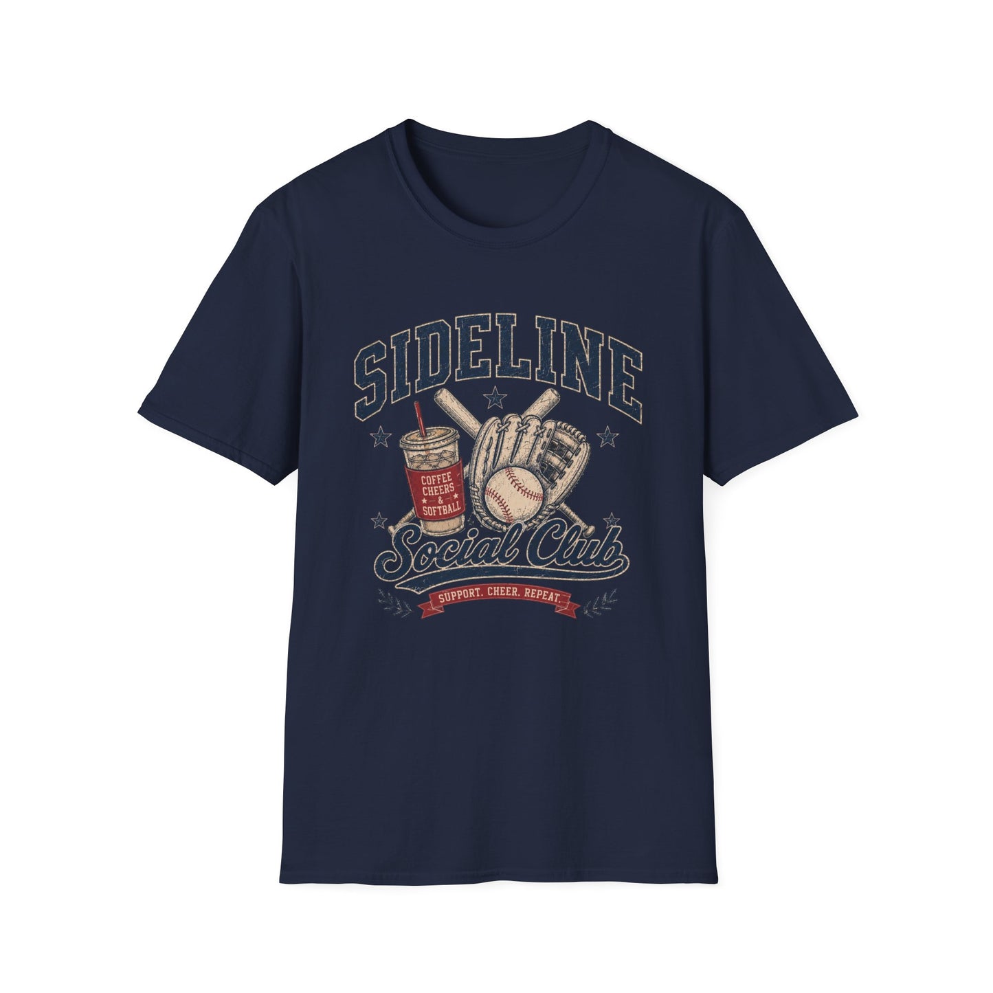 Sideline Social Club Softball T-Shirt