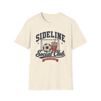 Sideline Social Club —Vintage Soccer Tee Red