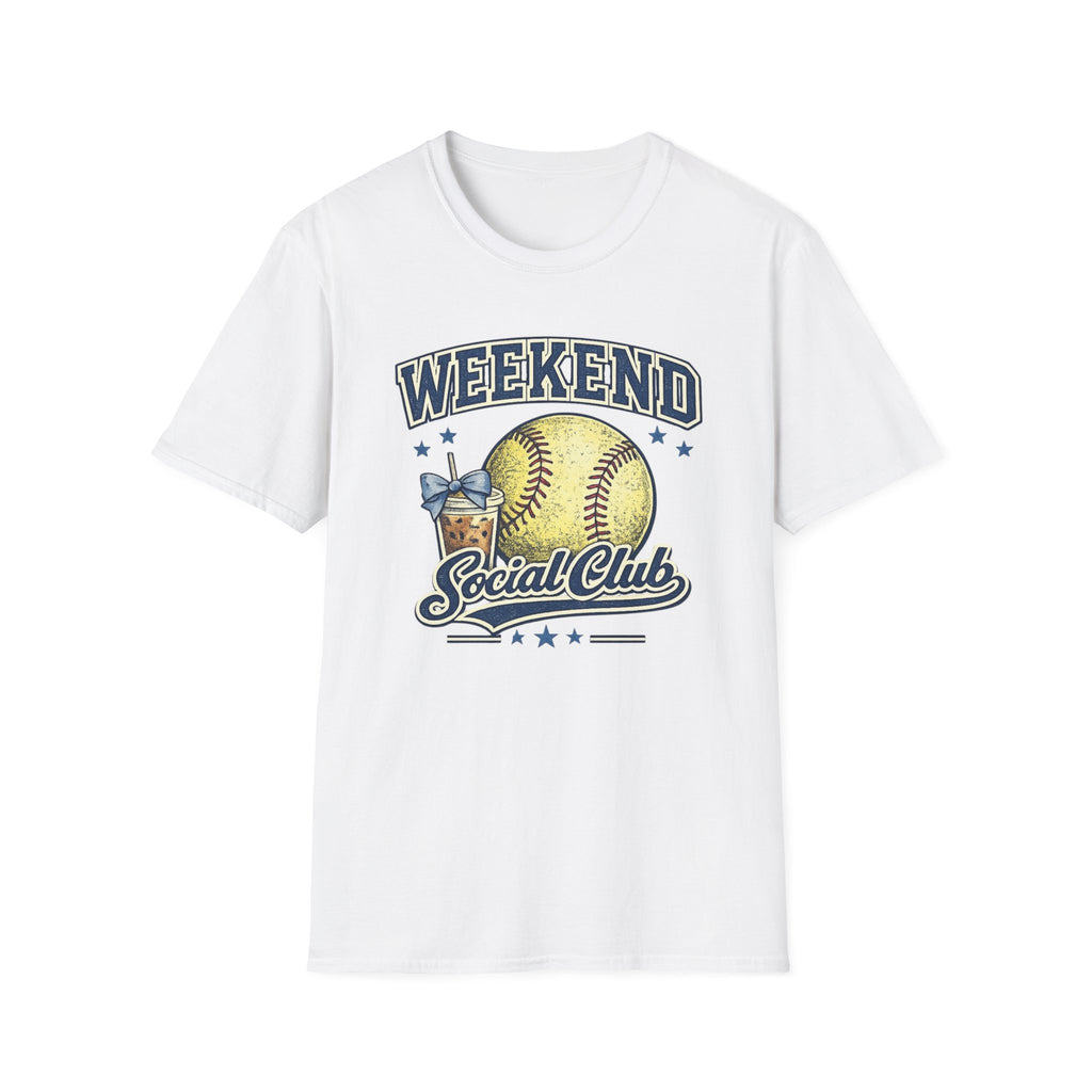 Weekend Social Club -Vintage Softball Tee