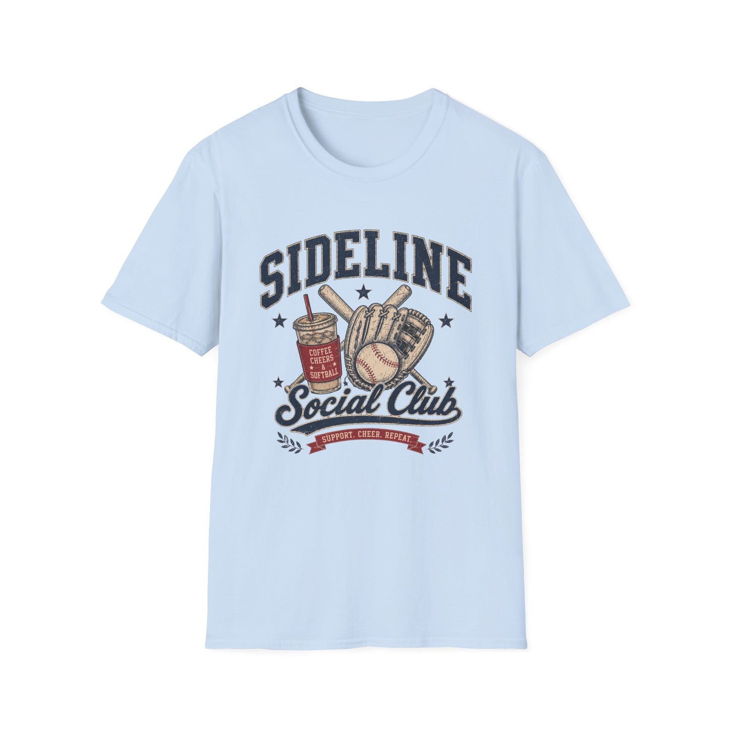 Sideline Social Club Softball T-Shirt