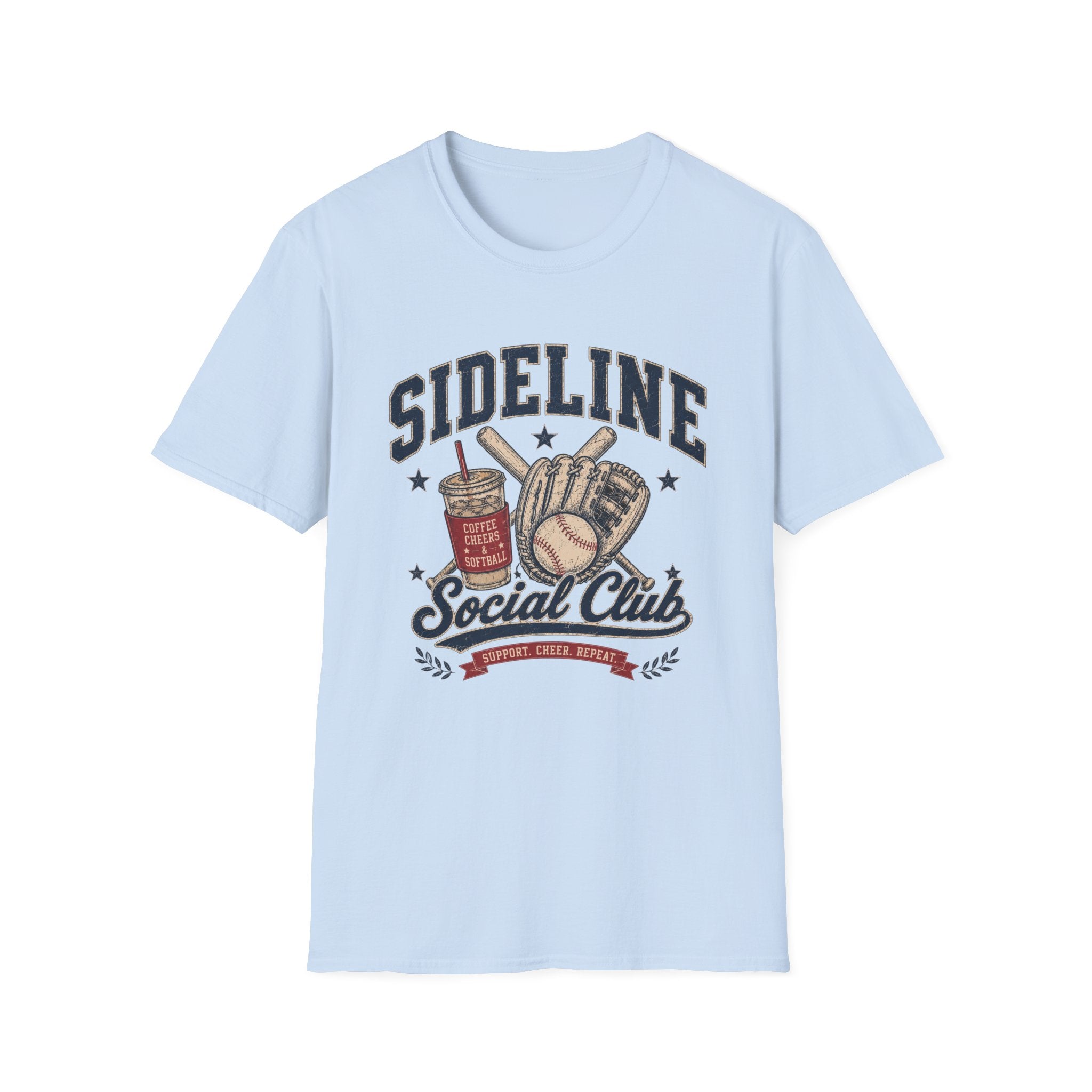 Sideline Social Club - Vintage Softball Tee