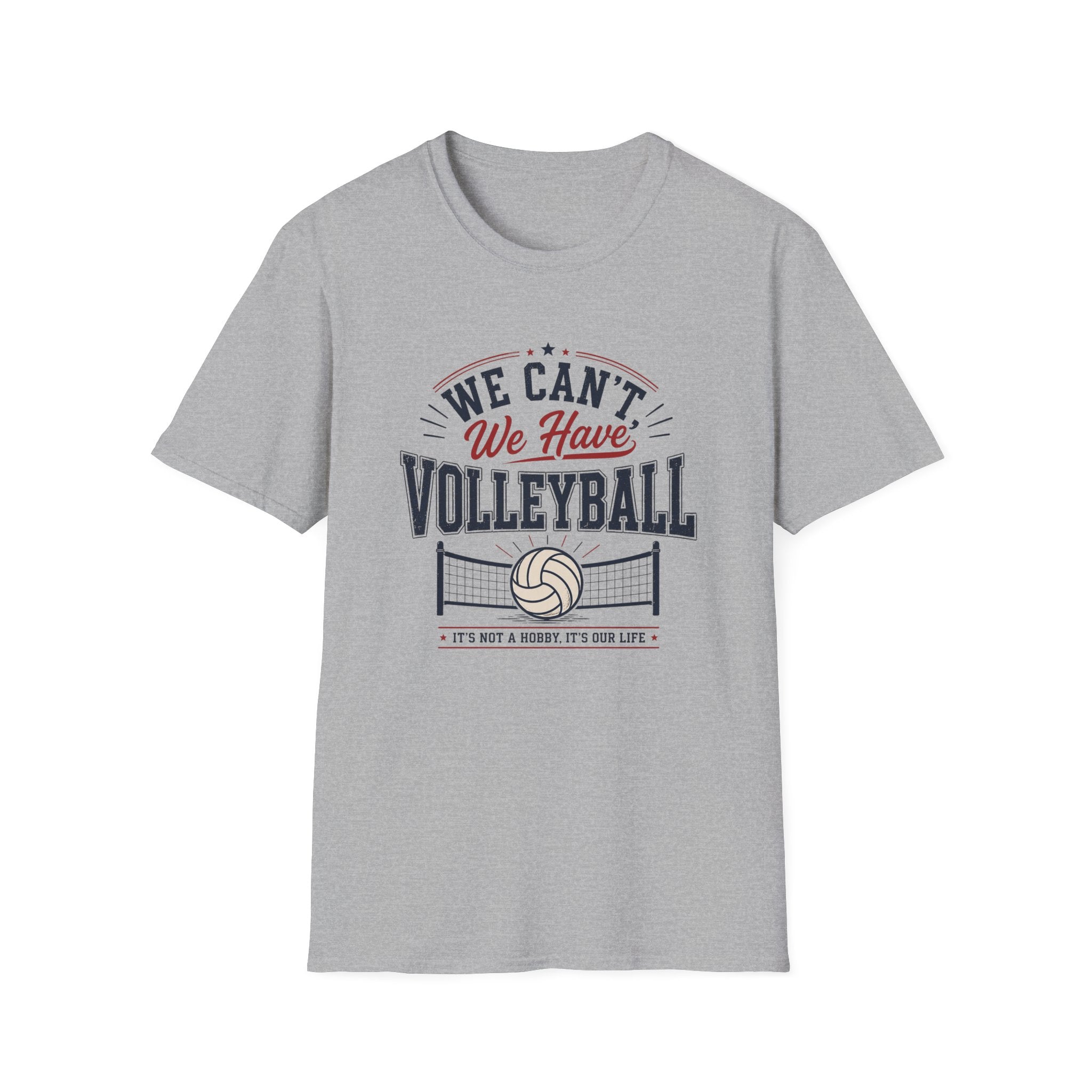 "We Can't, We Have Volleyball" - Vintage Sports Tee