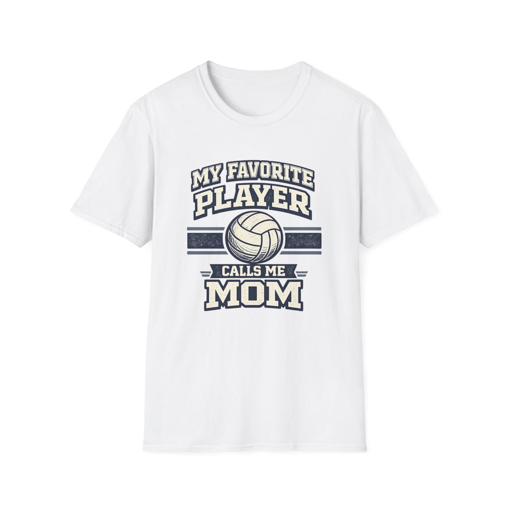 "My Favorite Player Calls Me Mom" -Vintage Volleyball Tee