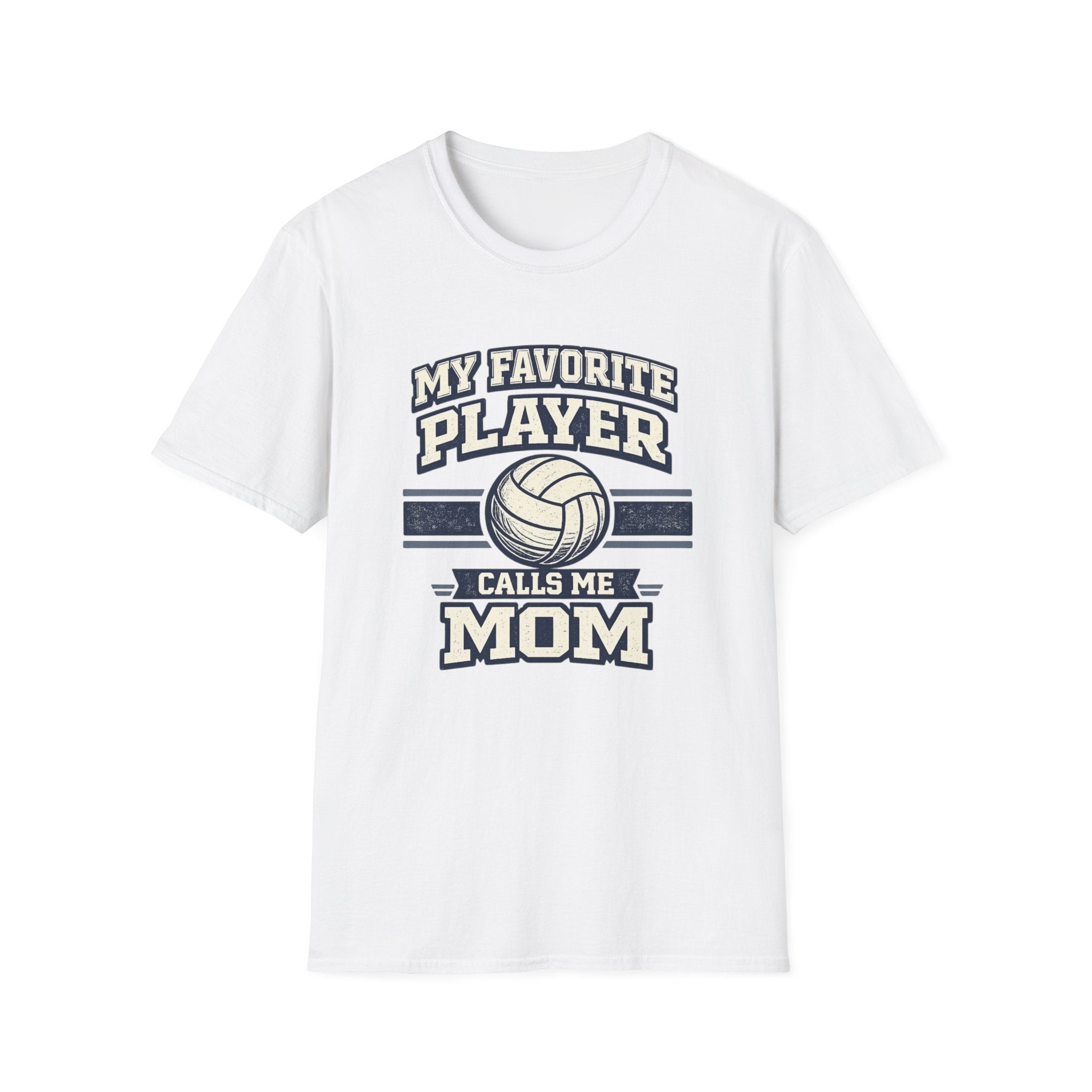 "My Favorite Player Calls Me Mom" -Vintage Volleyball Tee