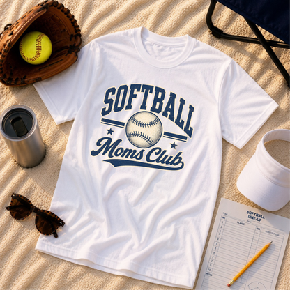 Softball Mom's Club T-Shirt