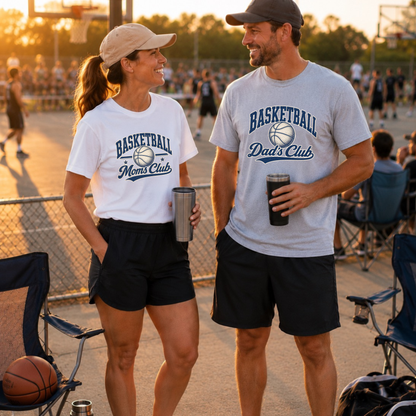 Basketball Dad Club T-Shirt