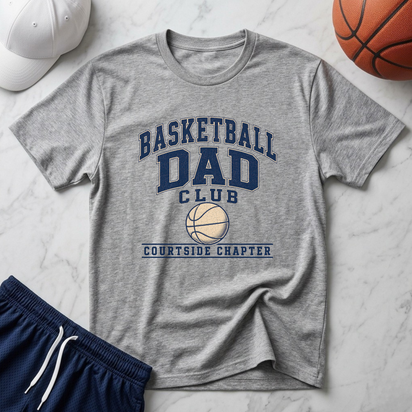 Basketball Dad's Club: Courtside Chapter T-Shirt